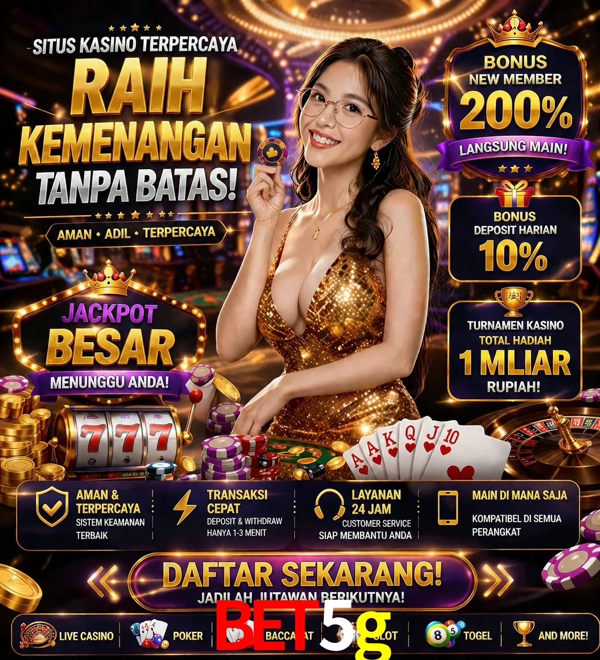 Roleta e blackjack bet5g